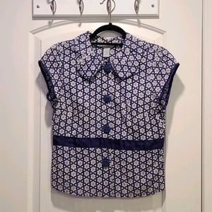 odille button up top 💙